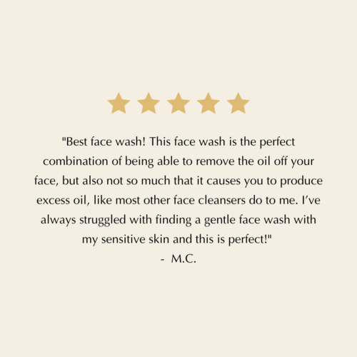 Oil-Free Foaming Face Wash for Acne-Prone Skin